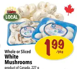 Farm Boy Whole or Sliced White Mushrooms offer