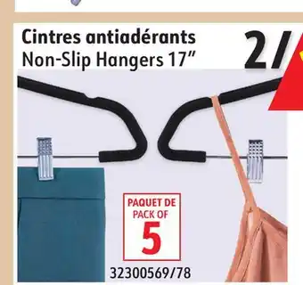 Hart Non-Slip Hangers offer