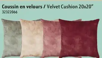 Hart Velvet Cushion 20x20 offer