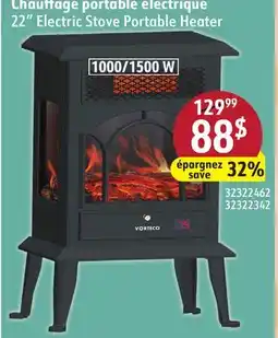 Hart 22 Electric Stove Portable Heater offer