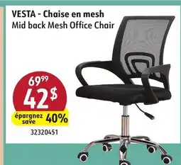 Hart VESTA Mid back Mesh Office Chair offer