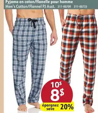 Hart Men's Cotton/Flannel PJ Asst offer