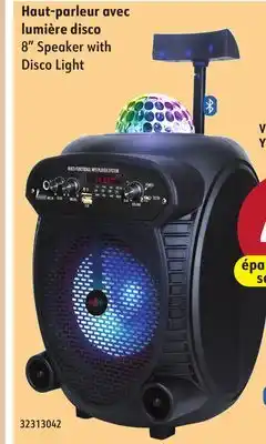 Hart 8 Speaker with Disco Light offer