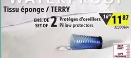 Hart TERRY Pillow protectors offer