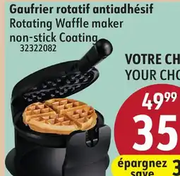 Hart Rotating Waffle maker non-stick Coating offer