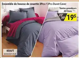 Hart 3Pcs Duvet Cover KRAFT offer