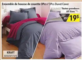 Hart 3Pcs Duvet Cover KRAFT offer