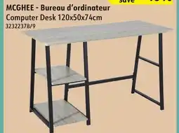 Hart MCGHEE - Computer Desk 120x50x74cm offer