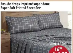 Hart Super Soft Printed Sheet Sets offer