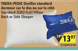 Hart Standard ZERO FLAT Pillow Back or Side Sleeper offer