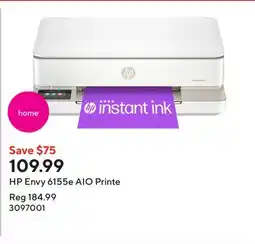 Staples HP Envy 6155e AIO Printe offer