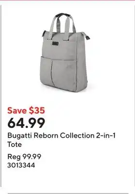 Staples Bugatti Reborn Collection 2-in-1 Tote offer