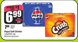 FreshCo Pepsi Soft Drinks 12x355 mL offer