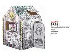 Staples Bankers Box Unicorn Playhouse offer