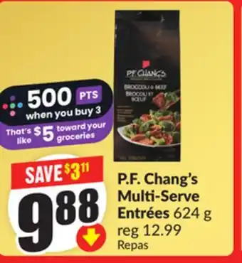 FreshCo P.F. Chang's Multi-Serve Entrees 624 g offer