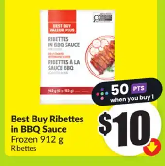 FreshCo Best Buy Ribettes in BBQ Sauce Frozen 912 g offer