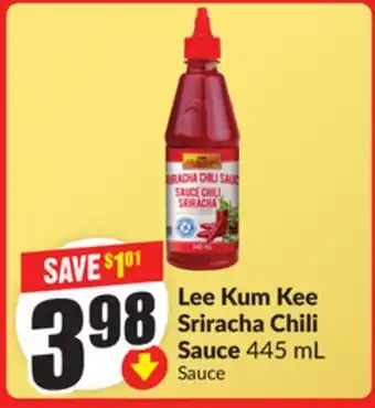 FreshCo Lee Kum Kee Sriracha Chili Sauce 445 mL offer