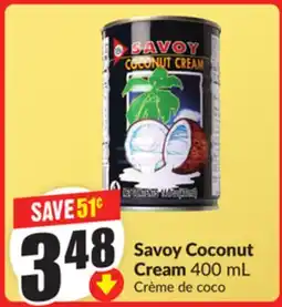 FreshCo Savoy Coconut Cream 400 mL offer