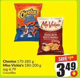 FreshCo Cheetos 170-285 g Miss Vickie's 180-200g offer