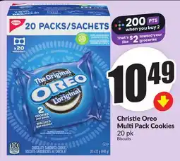 FreshCo Christie Oreo Multi Pack Cookies 20 pk offer