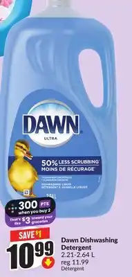 FreshCo Dawn Dishwashing Detergent 2.21-2.64 L offer