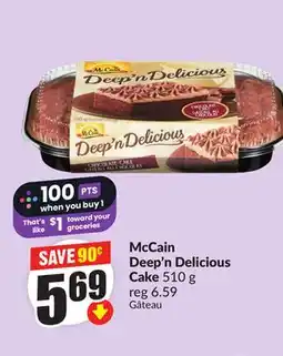 FreshCo McCain Deep'n Delicious Cake 510 g offer