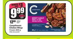 FreshCo Compliments Chicken Wings Frozen 800 g offer