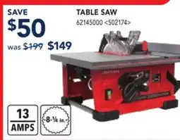 RONA TABLE SAW offer