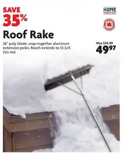 Home Hardware Roof Rake offer