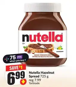 Chalo FreshCo Nutella Hazelnut Spread 725 g offer