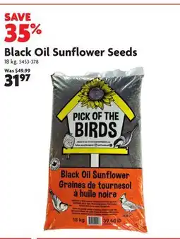 Home Hardware Black Oil Sunflower Seeds offer