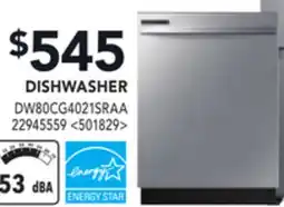 RONA SAMSUNG DISHWASHER offer