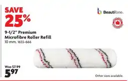 Home Hardware 9-1/2 Premium Microfibre Roller Refill offer