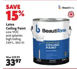 Home Hardware Latex Ceiling Paint offer