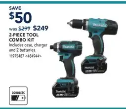 RONA Makita 2-PIECE TOOL COMBO KIT offer