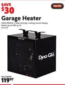 Home Hardware Garage Heater offer