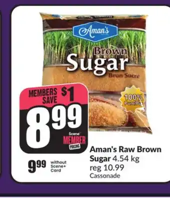 Chalo FreshCo Aman's Raw Brown Sugar offer