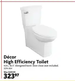 Home Hardware High Efficiency Toilet offer