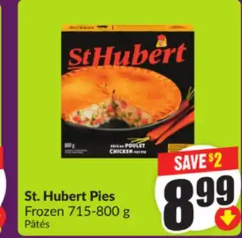 Chalo FreshCo St. Hubert Pies Frozen 715-800 g offer