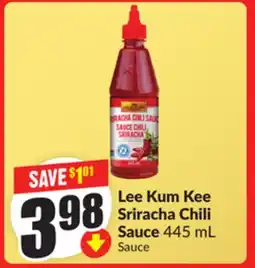 Chalo FreshCo Lee Kum Kee Sriracha Chili Sauce 445 mL offer