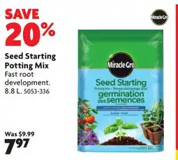 Home Hardware Seed Starting Potting Mix offer