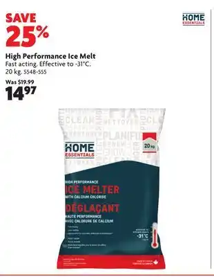 Home Hardware High Performance Ice Melt offer