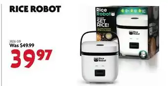 Home Hardware RICE ROBOT offer