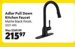 Home Hardware Adler Pull Down Kitchen Faucet offer