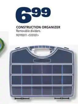 RONA CONSTRUCTION ORGANIZER offer