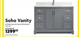 Home Hardware Soho Vanity offer