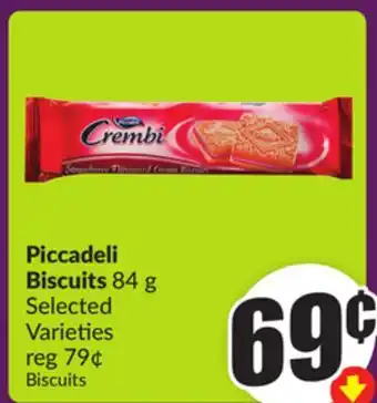 Chalo FreshCo Piccadeli Biscuits 84 g Selected Varieties offer