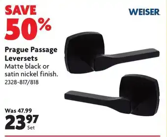 Home Hardware Prague Passage Leversets offer