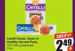 Chalo FreshCo Catelli Classic, Smart or Healthy Harvest Pasta 375-500 g Selected offer