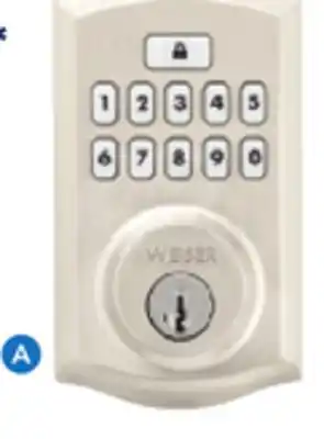 RONA WEISER SmartCode locks, Satin nickel finish offer